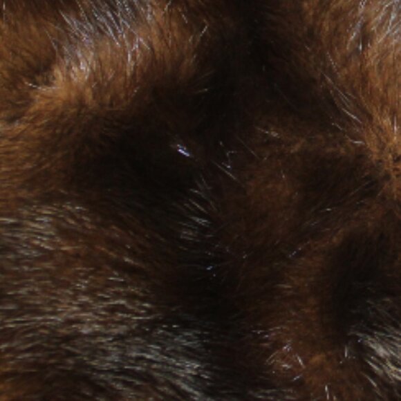 Mahogany Mink Stroller with Leather Accent Panels, Size Sm/Med - Picture 11 of 12